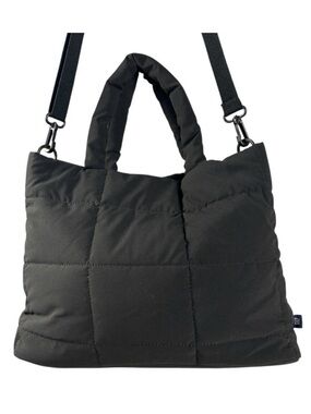 NWT GAP Puffer Nylon Bag Black Shoulder Strap NWT Adjustable